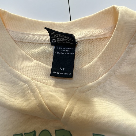 Disney Our Universe Toddler Girls Tinker Bell Ruffled Crewneck Size 5T. - Picture 6 of 9